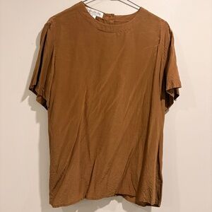 No we New York Silk Blouse size 10